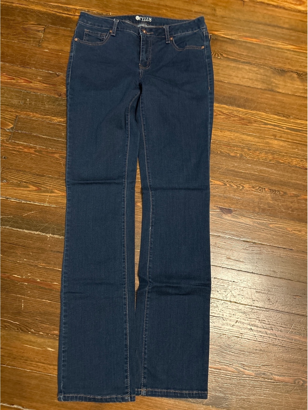 Stylus Women's Dark Blue Denim Jeans Size 31 Waist
